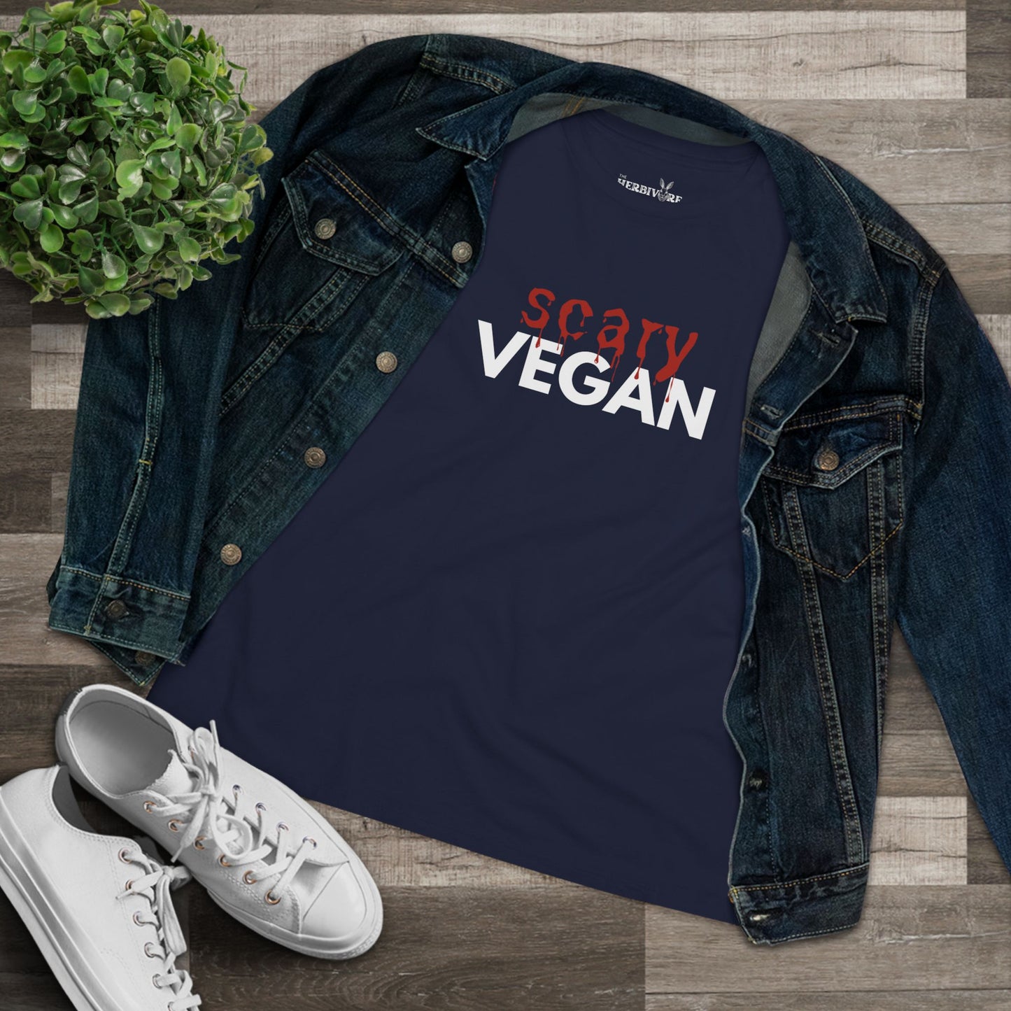 Scary Vegan - Women's Style B&C 6400