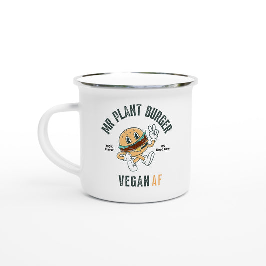 Mr Plant Burger Enamel Mug