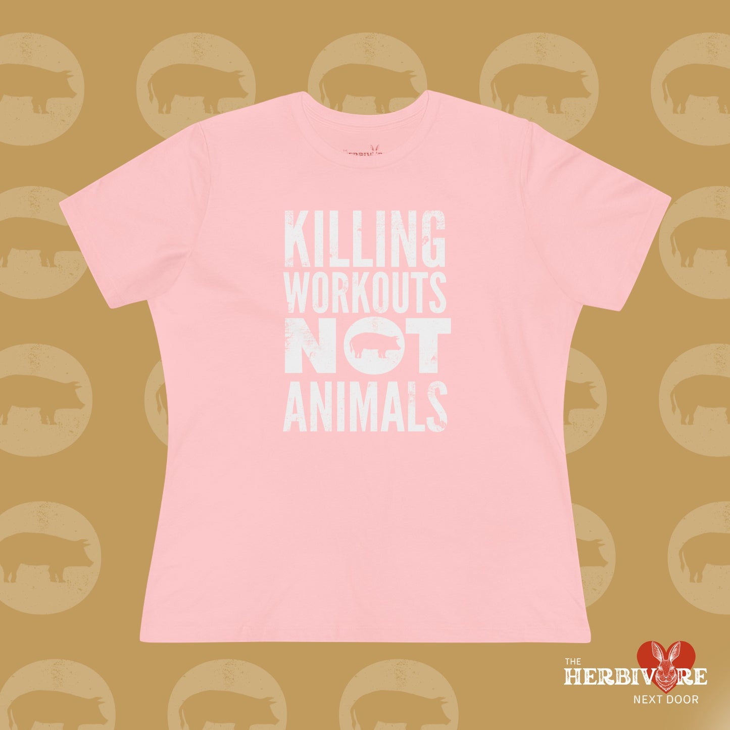 Killing Workouts Not Animals - Women's Style B&C 6400