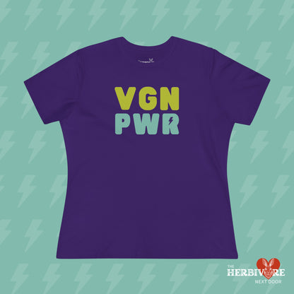 Vegan Power - Women's Style B&C 6400