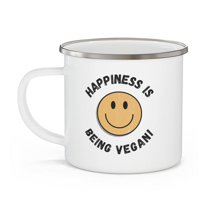 Happiness is - Enamel Mug