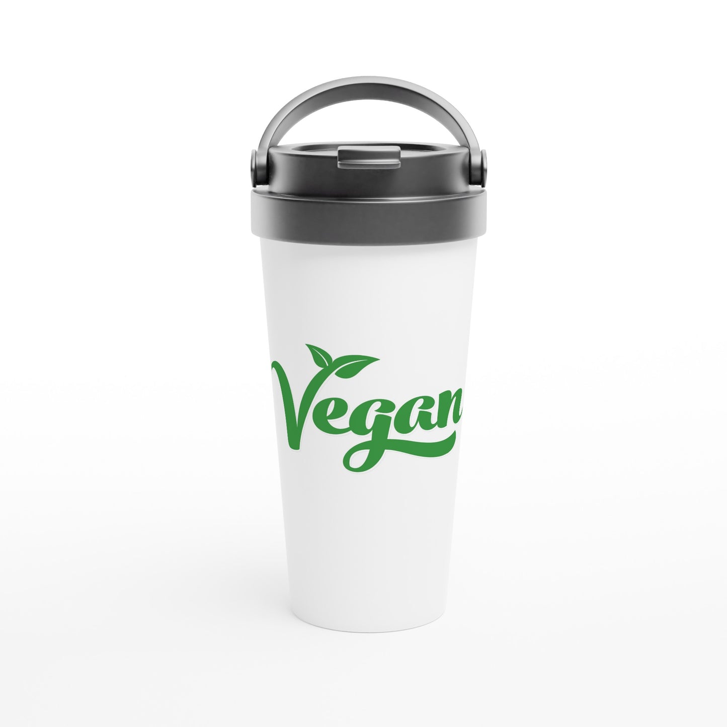 Vegan -15oz Stainless Steel Travel Mug