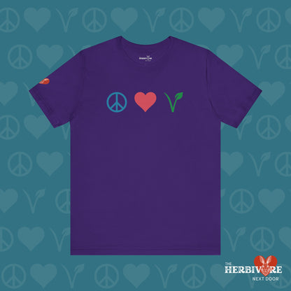 Peace Love Vegan - Unisex