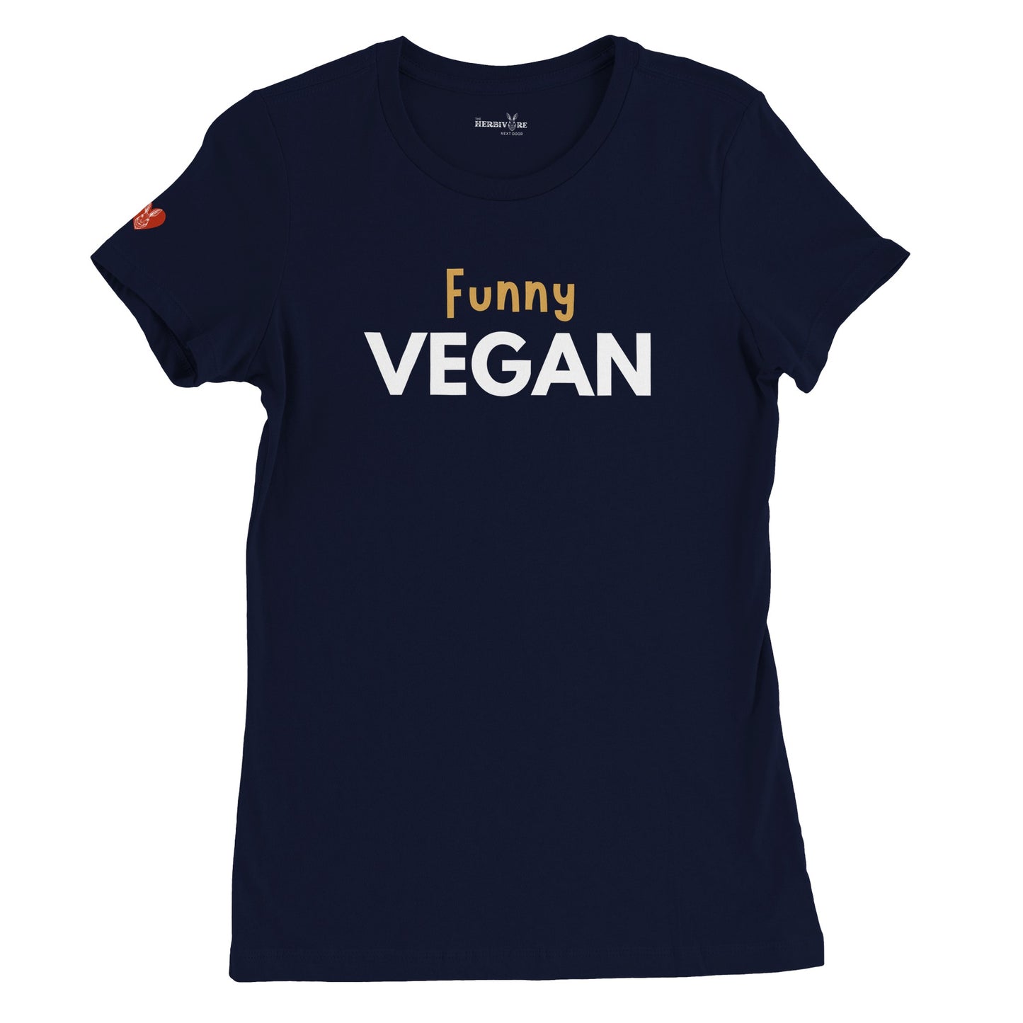 Funny Vegan - Women's style (Women's run small - get one size up from normal unisex)