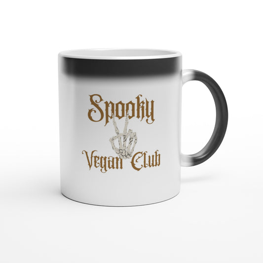 Spooky Vegan Club - Vanishing Message Mug