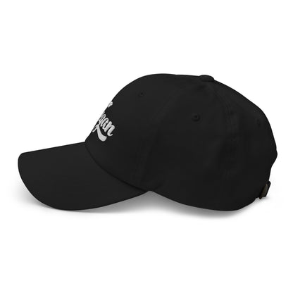 Vegan Hat / Cap With Premium White Stitched Embroidery