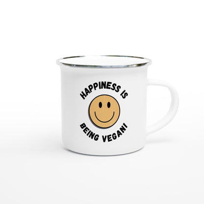 Happiness is - Enamel Mug