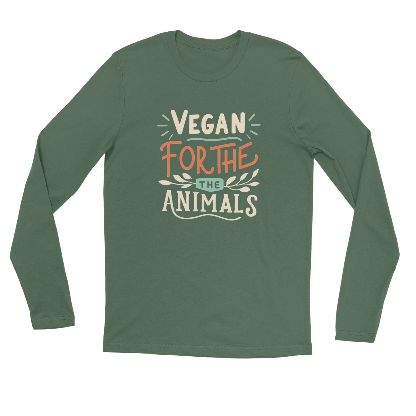 Vegan for the Animals - Unisex Longsleeve T-shirt